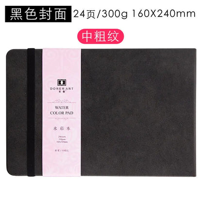 Watercolor Notebook, Medium Texture Watercolor Paper 300g
