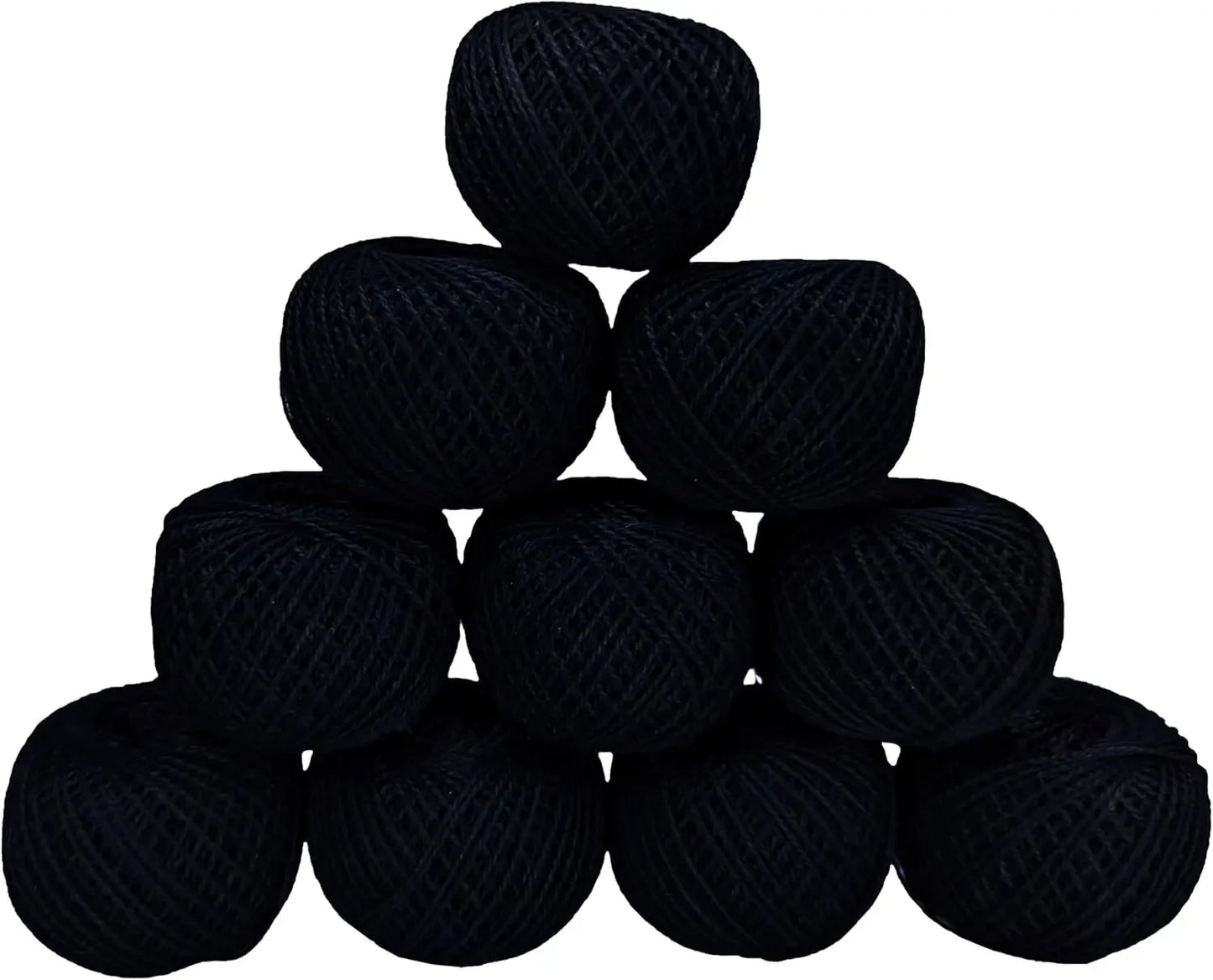Cotton Crochet Yarn - 10 pcs, 10g Each, 100g each package - Perfect for Crafting
