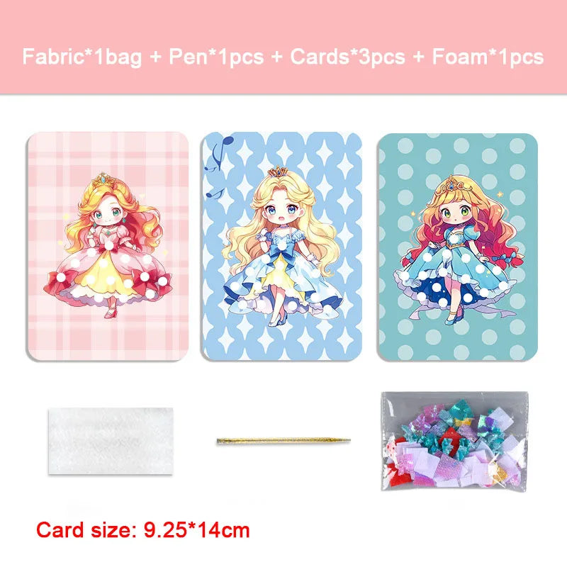 Children's Fabric Art - Poke and Puncture Painting for Kids