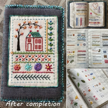 Embroidery Stitch Book - Hand Sewing Guide for Beginners