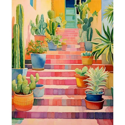 Scenery Painting By Numbers Kit