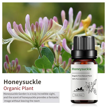 10ml Bottles of Organic Essential Oils for Candle Making