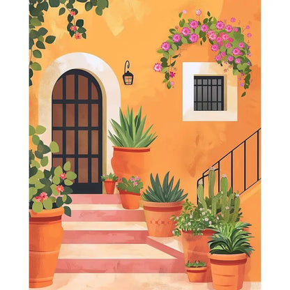 Scenery Painting By Numbers Kit