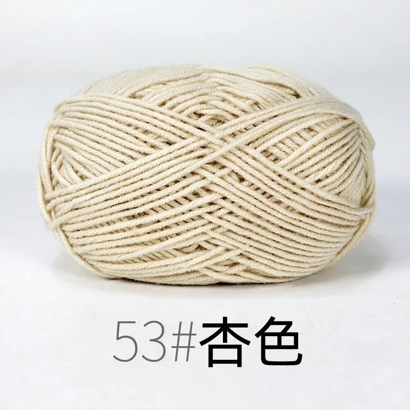 Organic Cotton Yarn 4ply - 1 Ball is 50g of Soft Yarn