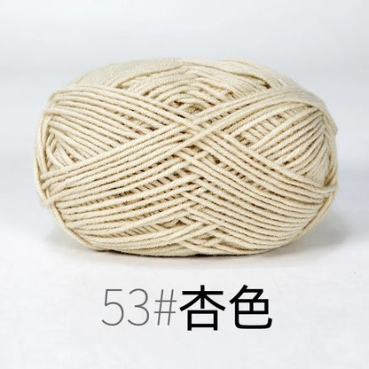 Organic Cotton Yarn 4ply - 1 Ball is 50g of Soft Yarn