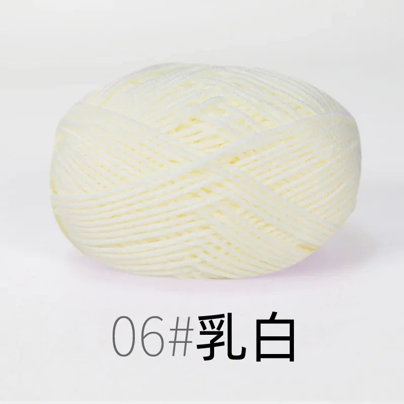 Organic Cotton Yarn 4ply - 1 Ball is 50g of Soft Yarn