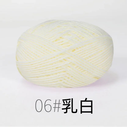 Organic Cotton Yarn 4ply - 1 Ball is 50g of Soft Yarn