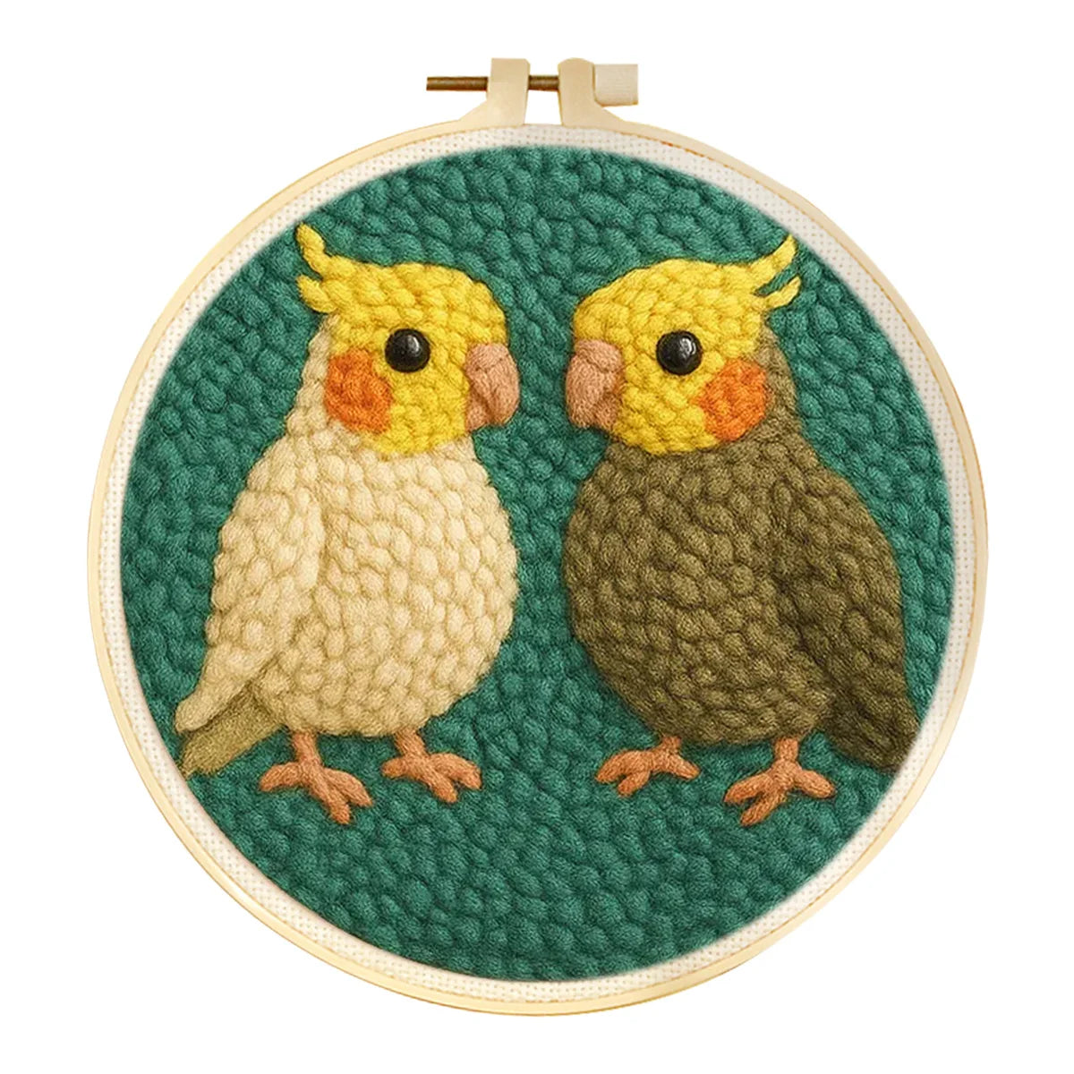 Punch Needle Embroidery Kit - Variety of Birds