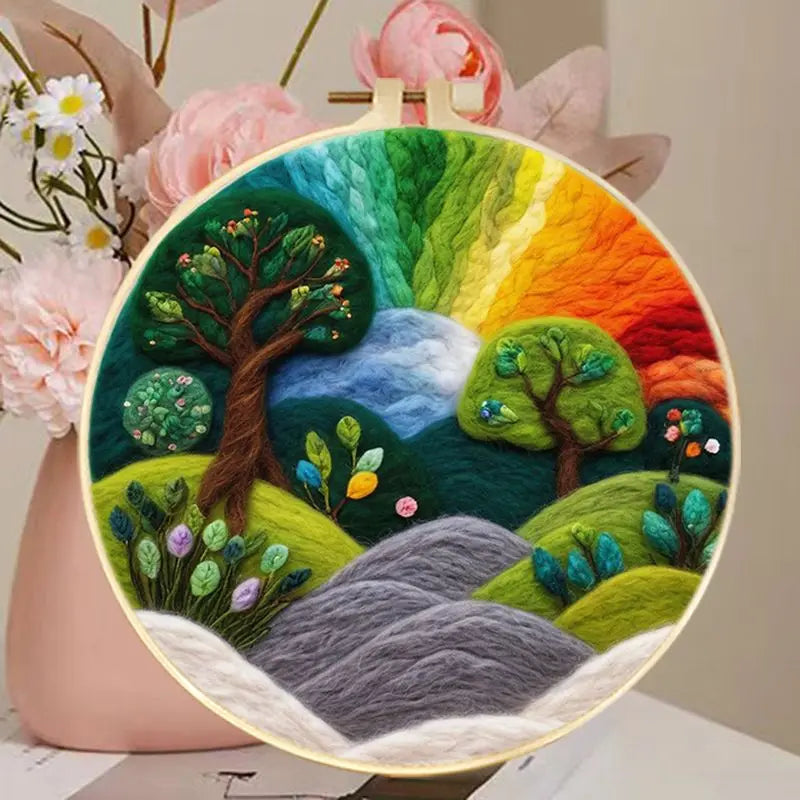Scenery Wool Felting Kit