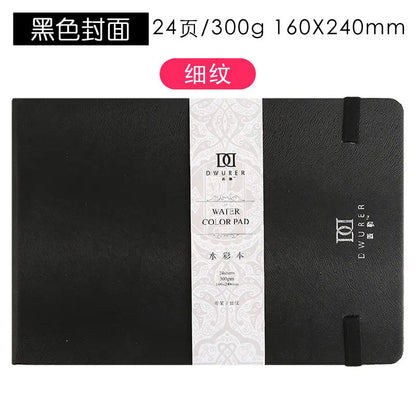 Watercolor Notebook, Medium Texture Watercolor Paper 300g