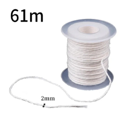 Taper Silicone Molds for Candle Making: 16  Styles - 1 option for a 61 meter Roll of Cotton Wick