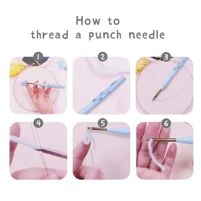 Punch Needle Embroidery Starter Kits