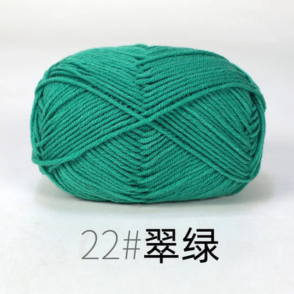 Organic Cotton Yarn 4ply - 1 Ball is 50g of Soft Yarn