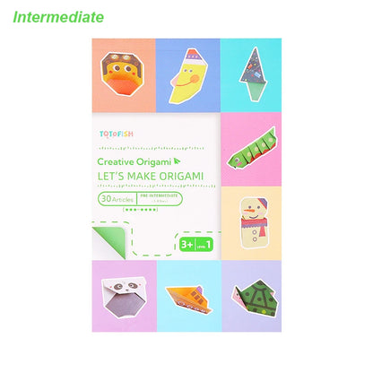 Origami Kit - 30 Sheets of Origami Paper - Guiding Book for Beginners
