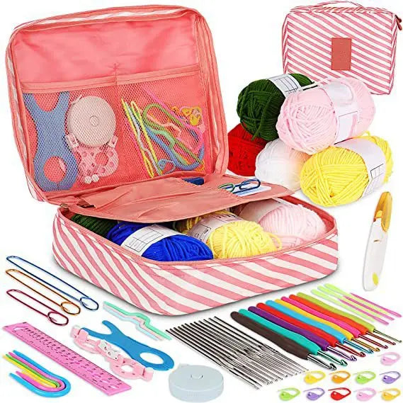 58 Pieces Crochet Accessories Set for Beginners