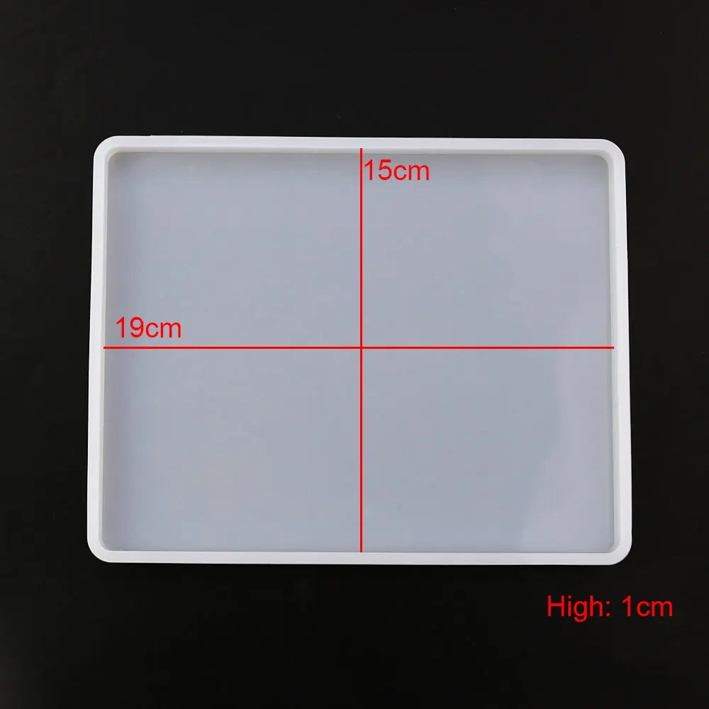 Silicone Cylinder, Hexagon, Square, Rectangle or Cuboid Resin Molds or Candle Making Molds - Different Sizes Available