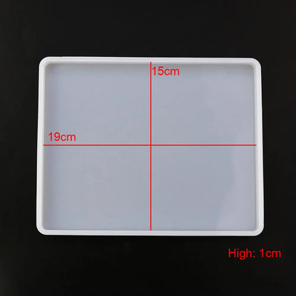 Silicone Cylinder, Hexagon, Square, Rectangle or Cuboid Resin Molds or Candle Making Molds - Different Sizes Available