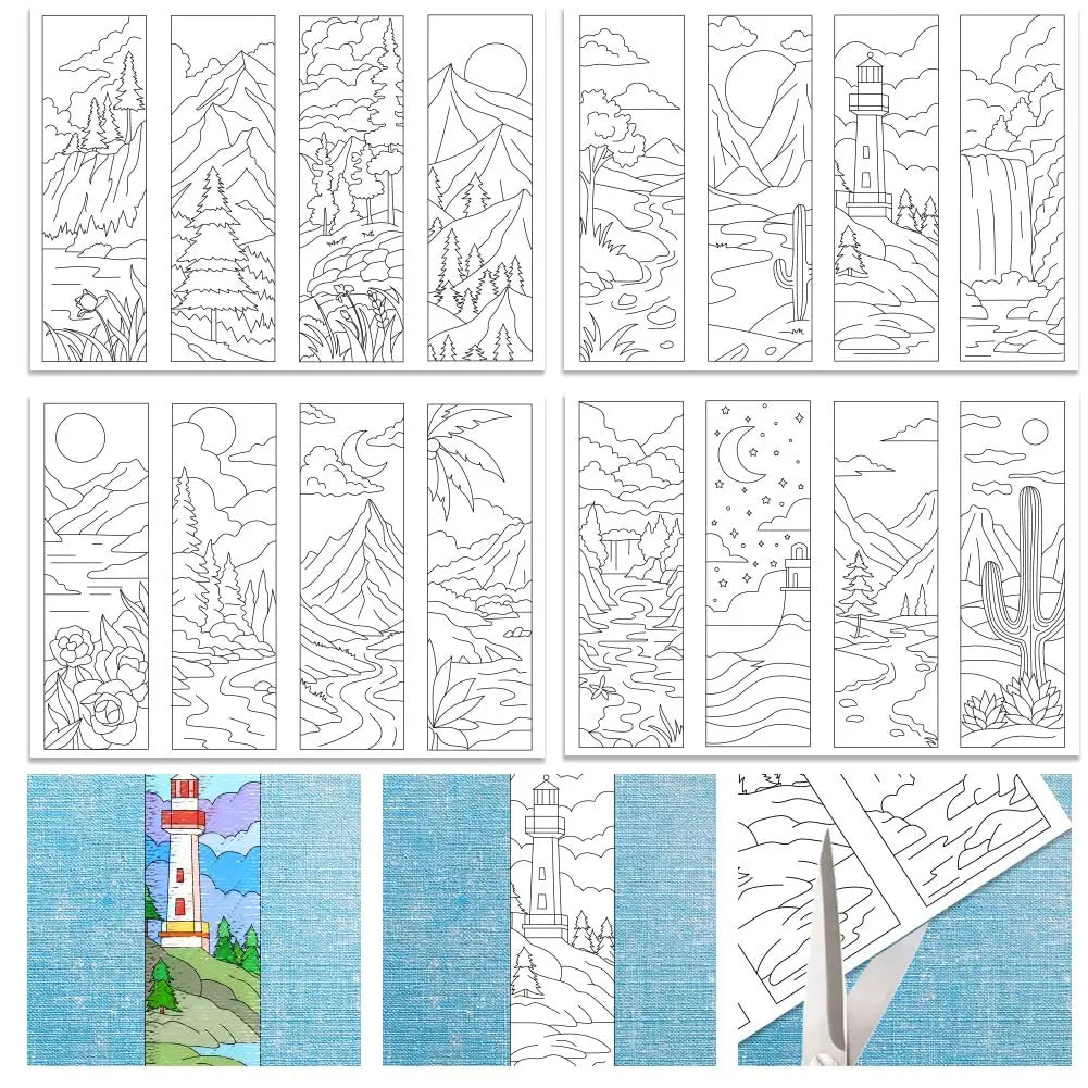 4-Sheet Floral Embroidery Pre-Printed Water-Soluble Designs on Stick & Stitch Paper