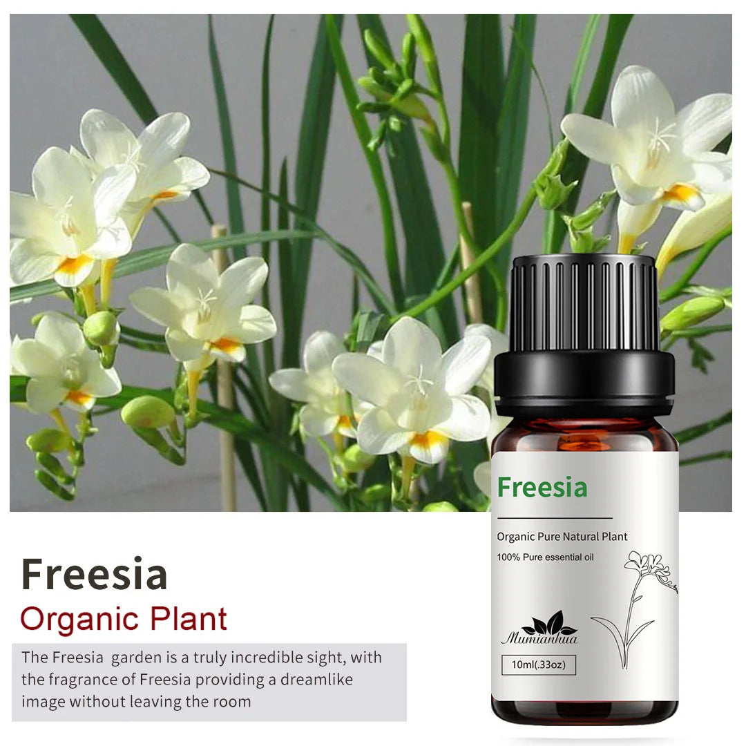 10ml Bottles of Organic Essential Oils for Candle Making