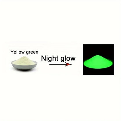 Luminous Powder Pigment for Candle Making - glows in the dark