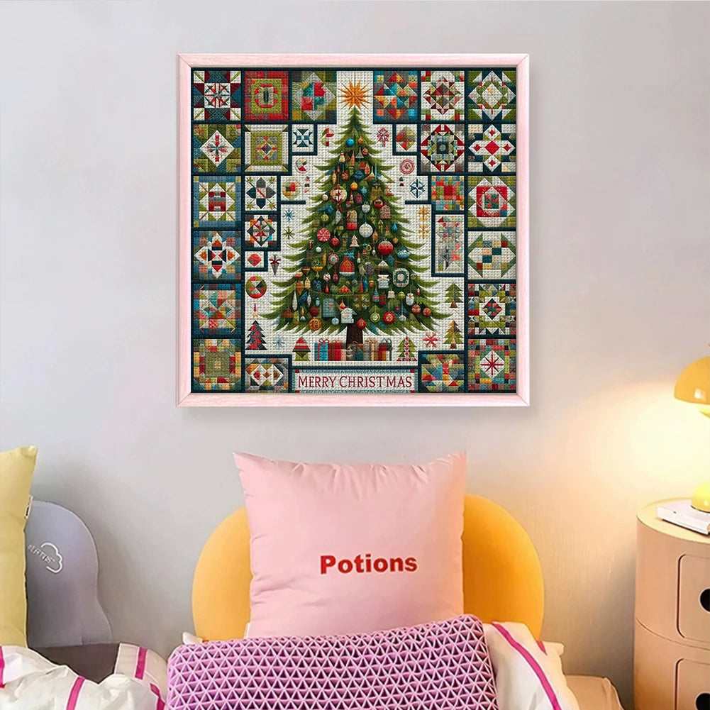 Xmas Tree Cross Stitch Kit