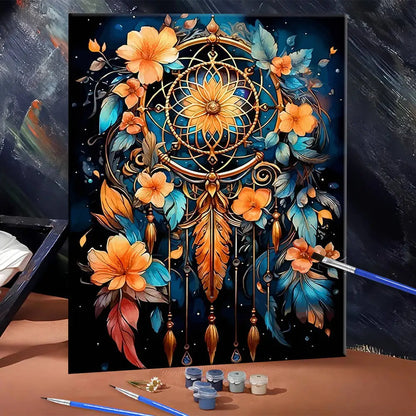 Feather Dreamcatcher - Paint By Number Kit