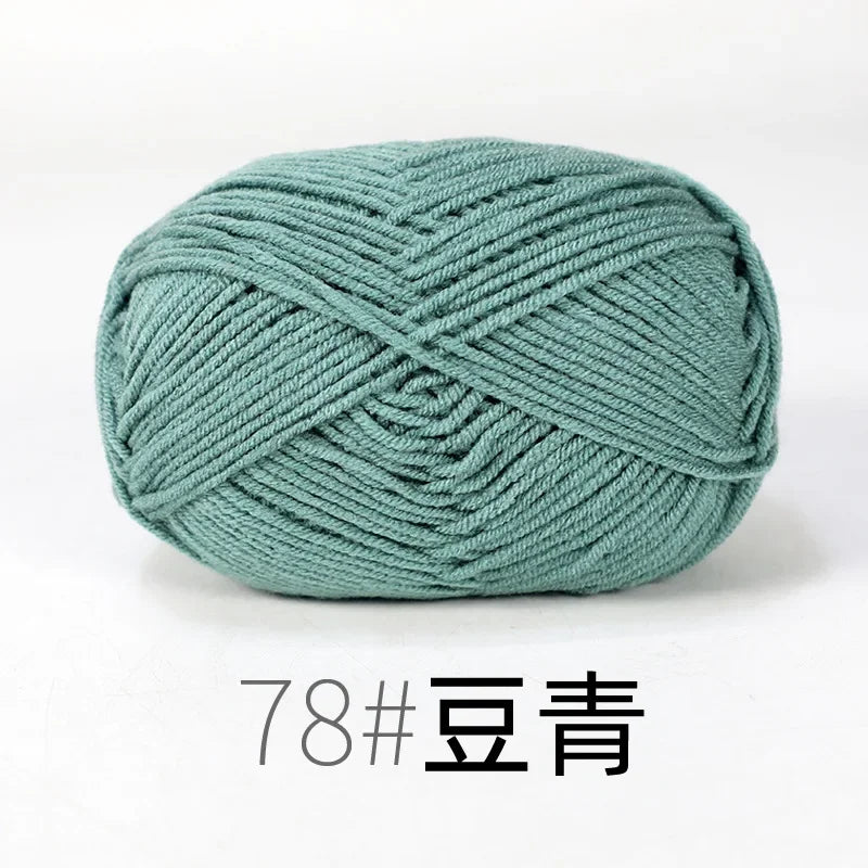 Organic Cotton Yarn 4ply - 1 Ball is 50g of Soft Yarn