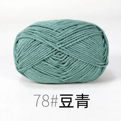Organic Cotton Yarn 4ply - 1 Ball is 50g of Soft Yarn