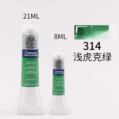 WINSOR＆NEWTON 8ml or 21ml Watercolor Paint Tubes