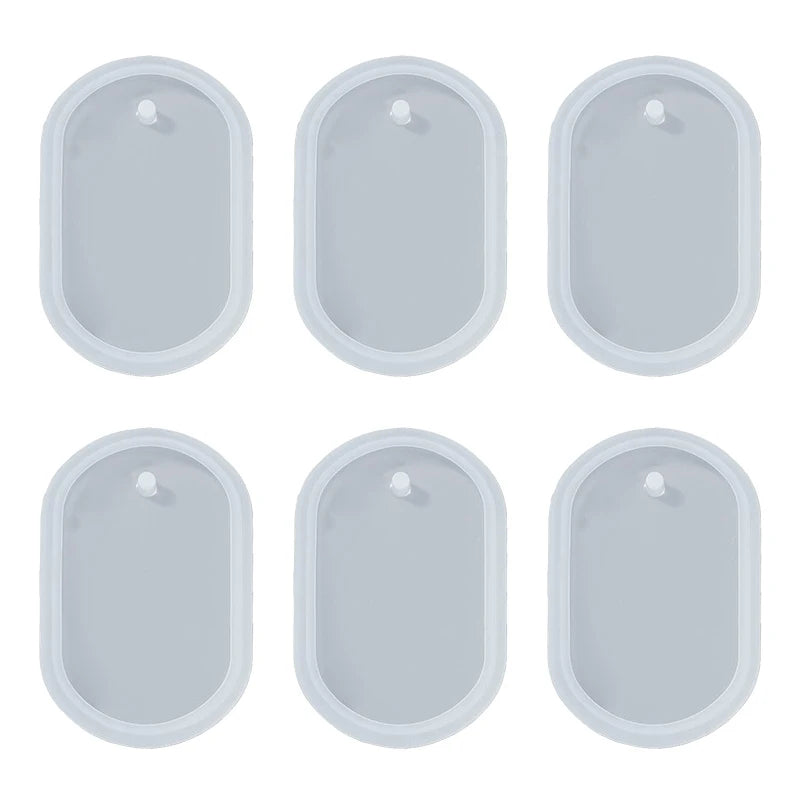 Keychain or Pendant Silicone Mold for Epoxy Resin