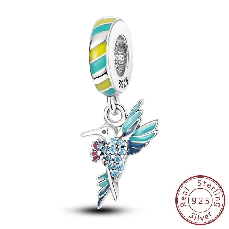 11 Different Sterling Silver Charms and Beads