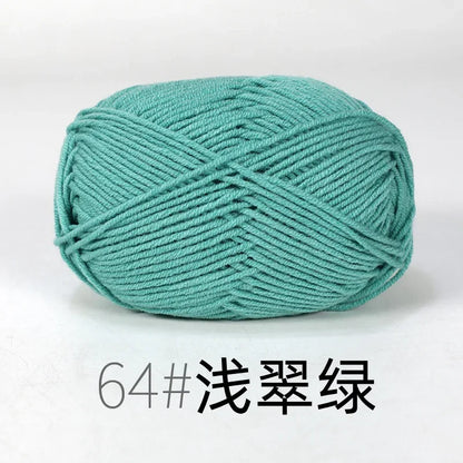 Organic Cotton Yarn 4ply - 1 Ball is 50g of Soft Yarn