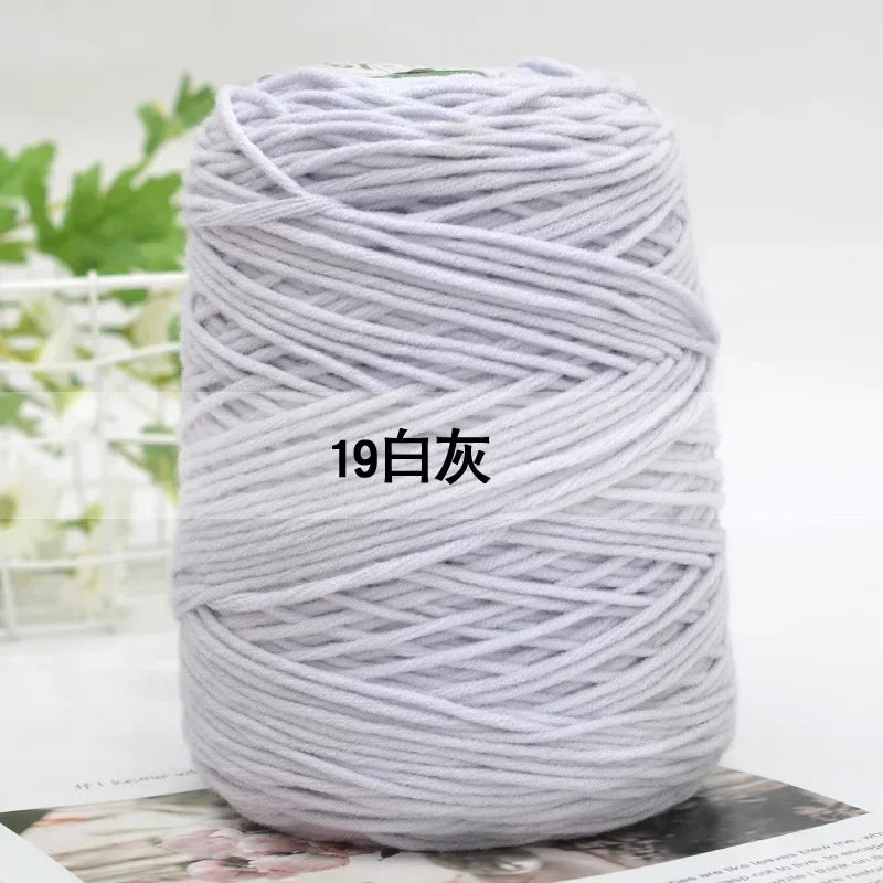 1000g 8-strand 100% Milk Cotton Yarn