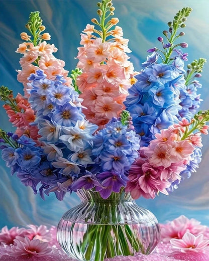 Paint By Number Flower Kits
