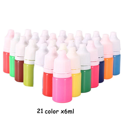 Marble Painting Kit For Kids, Great Arts And Crafts Project: Ideal Gift comes with either 6, 12, or 24 Colors