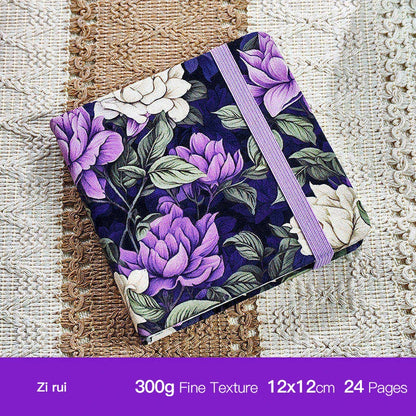 Small Watercolor Paper Journal - Great for Travel