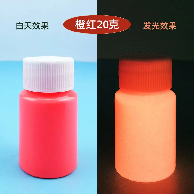 15g Bottle Luminous Powder Pigment for Epoxy Resin Glow In The Dark Jewelry Making Supplies