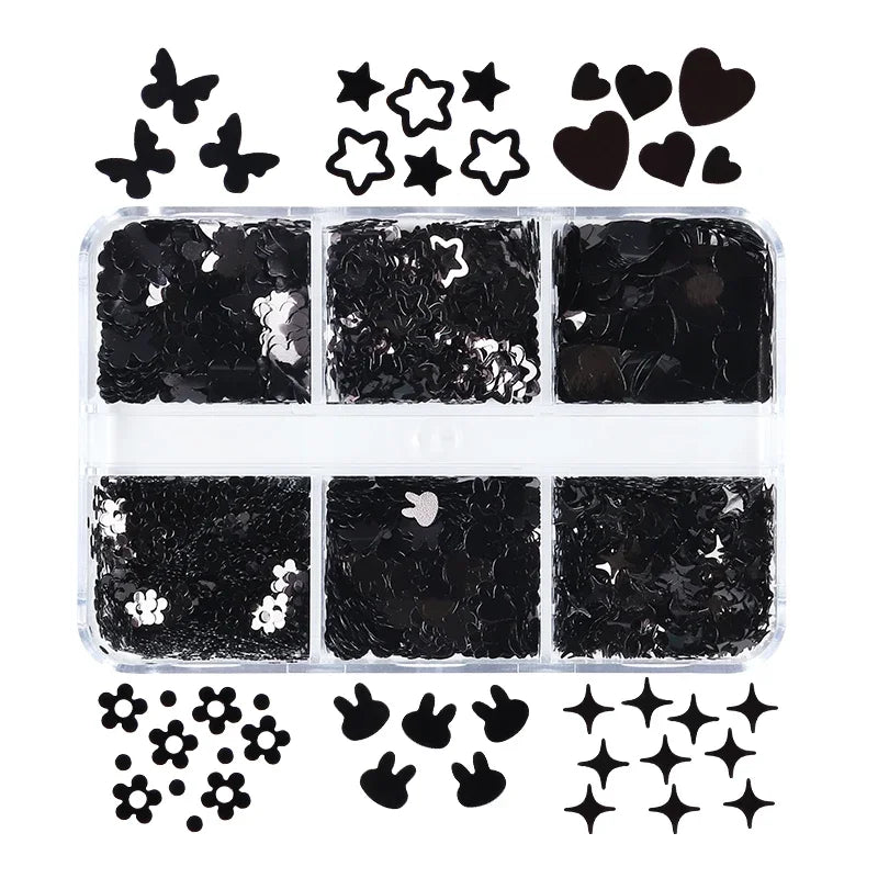 Various Sequin Shapes and Colors - Resin Filling for Jewelry Making
