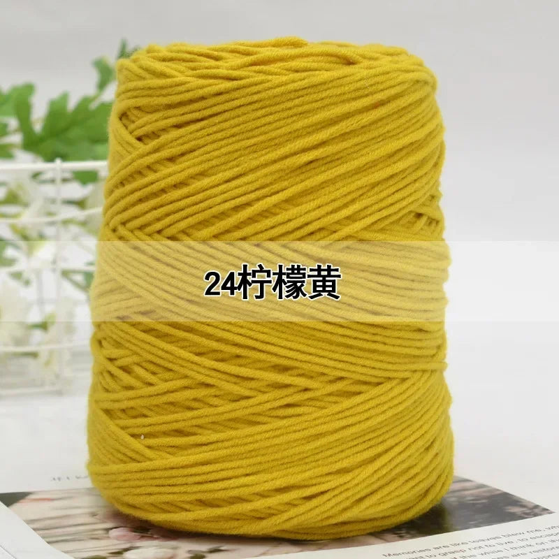1000g 8-strand 100% Milk Cotton Yarn