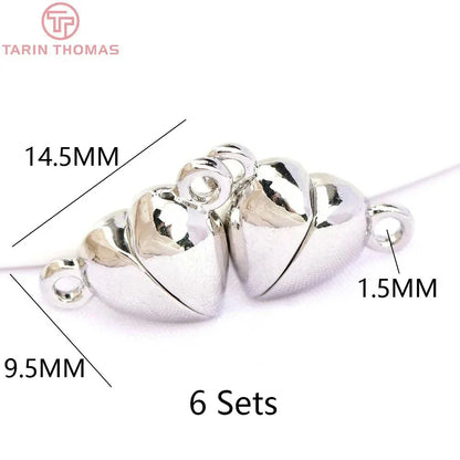 Variety of Colors, Styles and Sizes of Magnetic Bracelet or Necklace Clasps