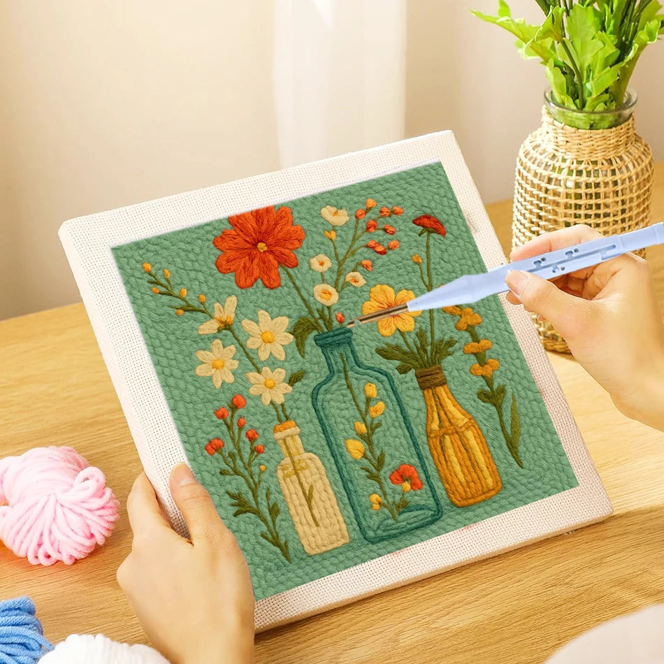 Punch Needle Embroidery Starter Kits
