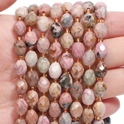 AAA Faceted Natural Colored, Quartz, Oval Shaped Beads