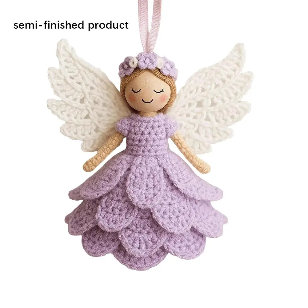 Crochet Angel Christmas Ornament Kits - in 5 Colors