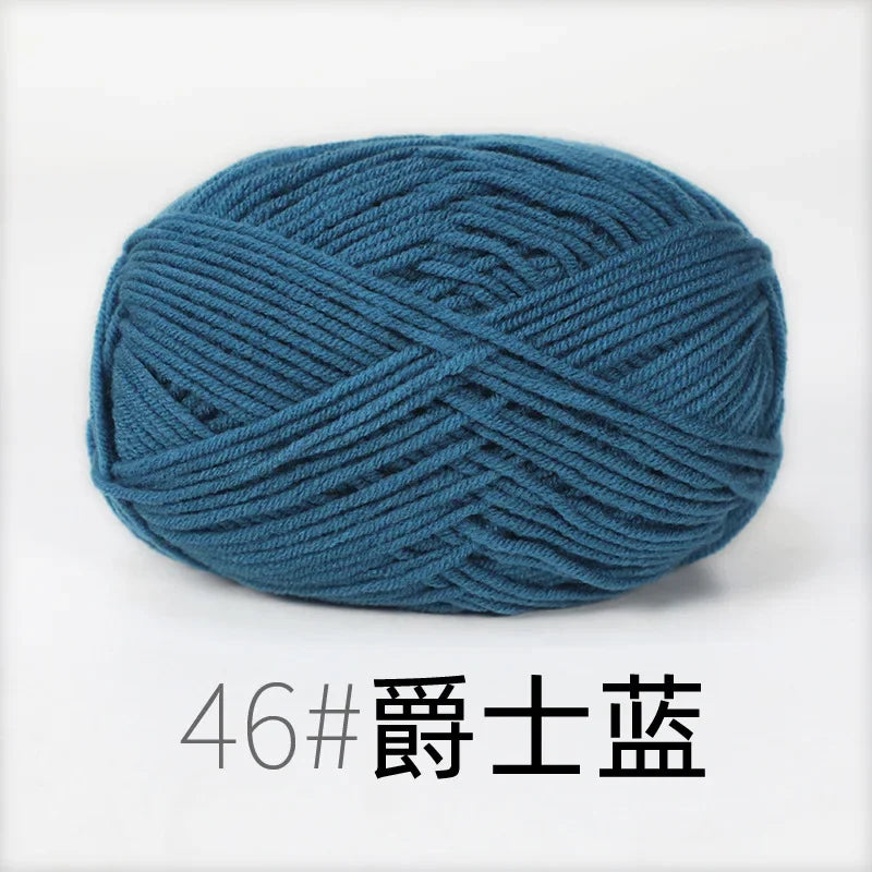 Organic Cotton Yarn 4ply - 1 Ball is 50g of Soft Yarn