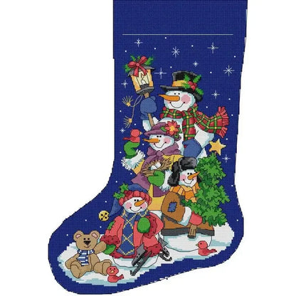 Christmas Stocking Cross Stitch Kits: 11, 14, or 16 CT