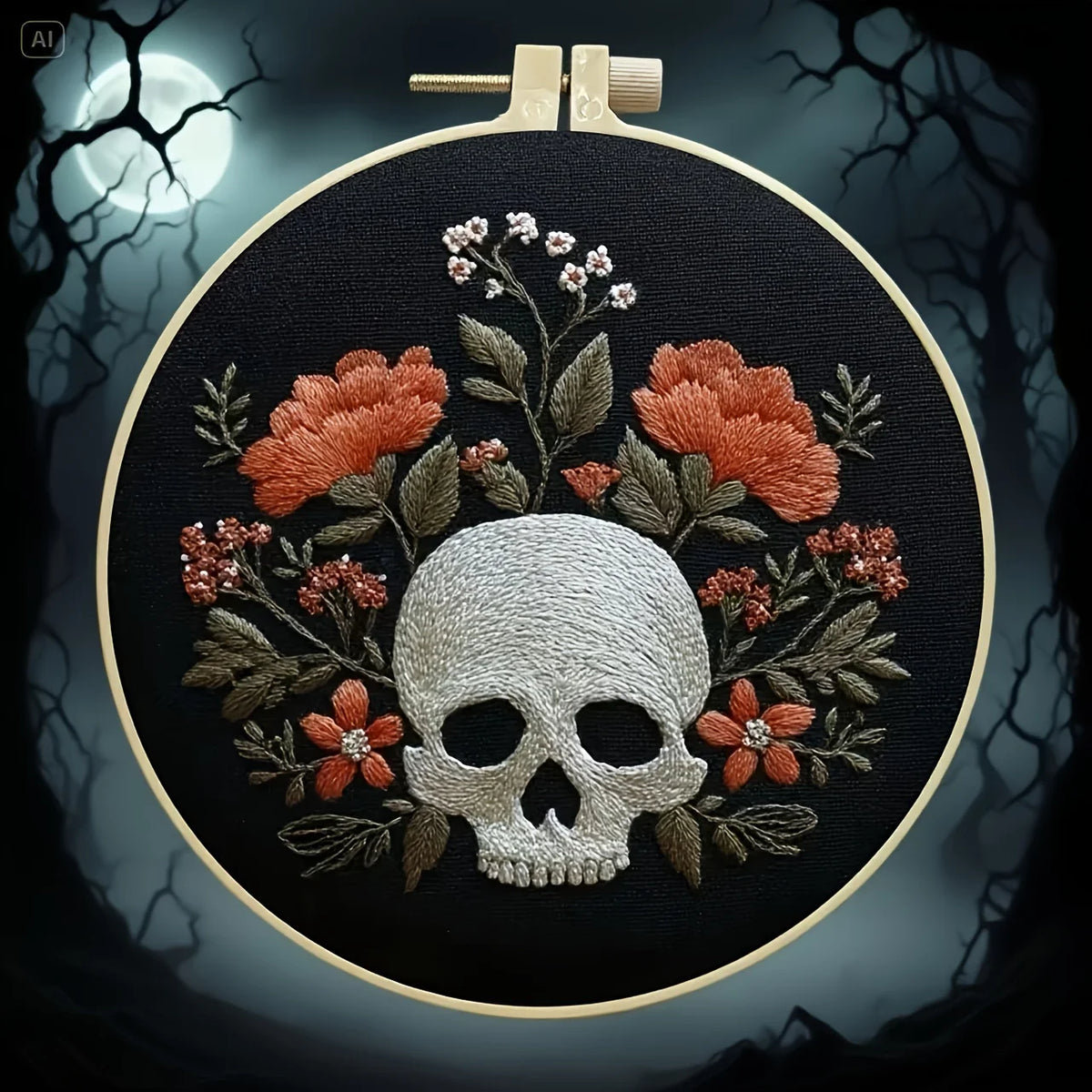 New creative Halloween embroidery DIY kit.