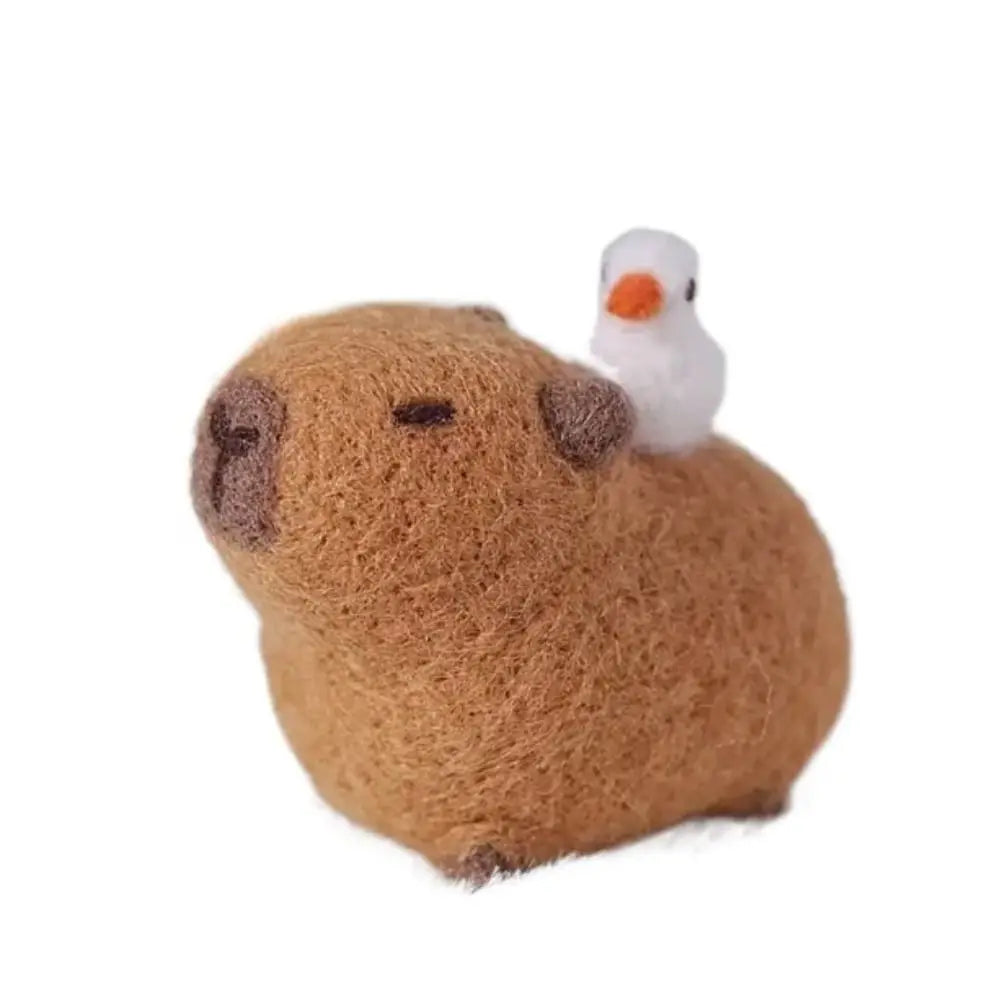 Capibara, Otter, or Whale Wool Felting Kit