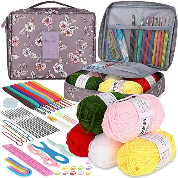 58 Pieces Crochet Accessories Set for Beginners