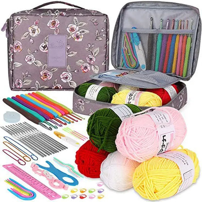 58 Pieces Crochet Accessories Set for Beginners