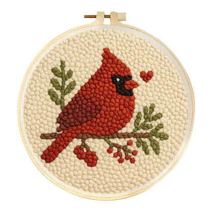Punch Needle Embroidery Kit - Variety of Birds